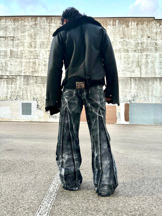 BLACK STATIC DENIMS